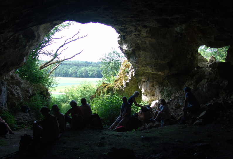Wanderseminare Lonetal - Lonetal Bocksteinhöhle